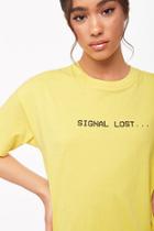 Forever21 Signal Lost Graphic Tee