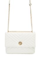 Forever21 Chain-strap Quilted Crossbody