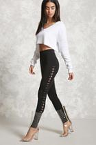 Forever21 Lace-up Skinny Pants