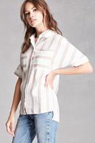 Forever21 Pixie And Diamond Striped Shirt