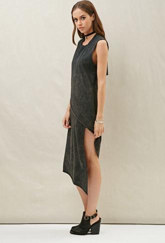 Forever21 Nytt Asymmetrical Hem Dress
