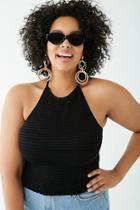 Forever21 Plus Size Smocked Halter Top