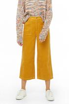 Forever21 Cropped Corduroy Pants