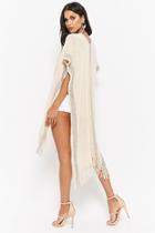 Forever21 Longline Purl-knit Poncho