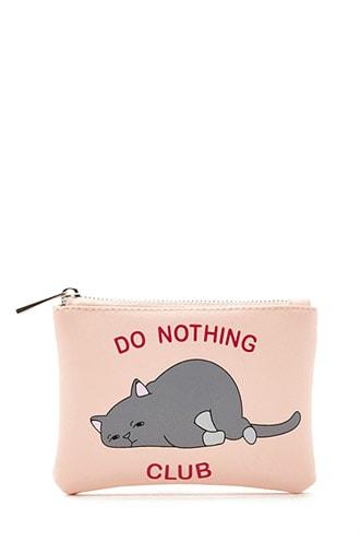 Forever21 Do Nothing Club Coin Purse