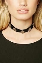 Forever21 Floral Ornate Choker