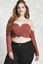 Forever21 Plus Size Sweetheart Crop Top