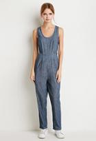 Forever21 Chambray Jumpsuit