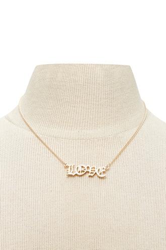 Forever21 Love Chain Necklace
