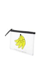Forever21 Happy Bananas Clear Clutch