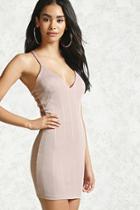 Forever21 Ribbed Ladder-cutout Dress
