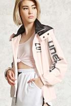 Forever21 New York Hooded Windbreaker