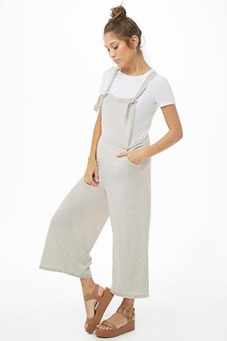 Forever21 Knotted Culotte Jumpsuit