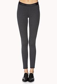 Forever21 Standout Checkered Leggings