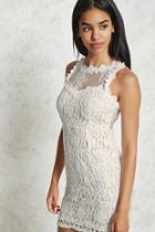 Forever21 Crochet Lace Sheath Dress