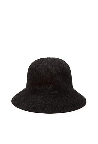 Forever 21 Bucket Hat Black One Size