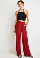 Forever21 Women's  Wide-leg Pants (rust)