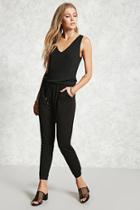 Forever21 Contemporary Keyhole Jumpsuit
