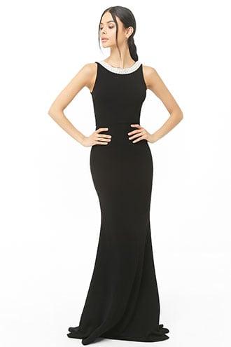 Forever21 Faux Pearl Mermaid Gown
