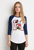 Forever21 Minnie Mouse Baseball Tee