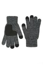 21 Men Men's  Men Marled Knit Gloves