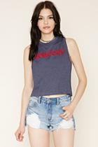 Forever21 Sundays Graphic Muscle Tee