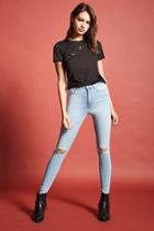 Forever21 Sculpted High-rise Skinny Jeans