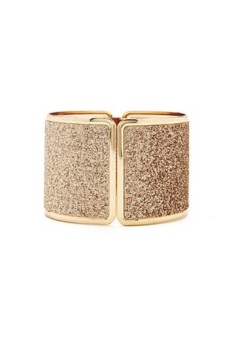 Forever21 Glitter Hinge Cuff