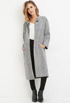 Forever21 Buttoned Wool-blend Coat