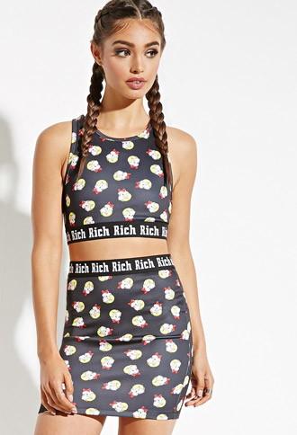 Alec Monopoly X Forever 21 Richie Rich Skirt