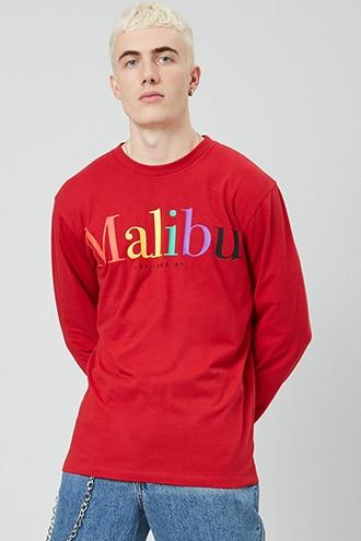 Forever21 Malibu Los Angeles Graphic Top