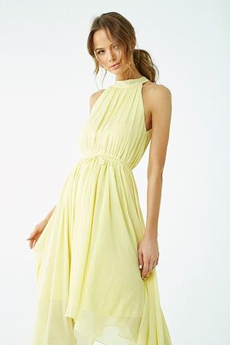 Forever21 Chiffon Halter Dress
