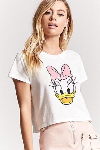 Forever21 Daisy Duck Graphic Tee