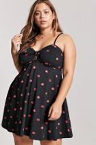 Forever21 Plus Size Lip Print Dress