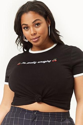 Forever21 Plus Size I'm Pretty Amazing Graphic Tee
