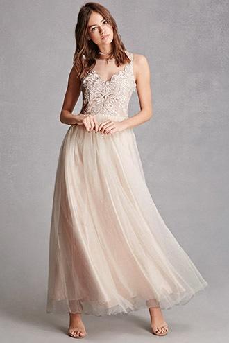 Forever21 Tulle Maxi Dress