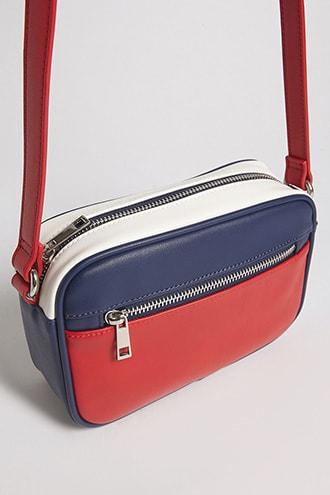 Forever21 Colorblocked Crossbody Bag