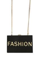 Forever21 Fashion Graphic Box Clutch