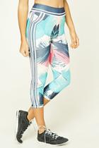 Forever21 Active Abstract Capri Leggings