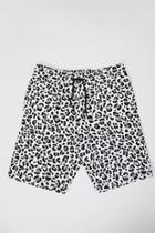 Forever21 Active Leopard Print Shorts