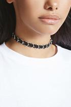 Forever21 Faux Suede O-ring Choker