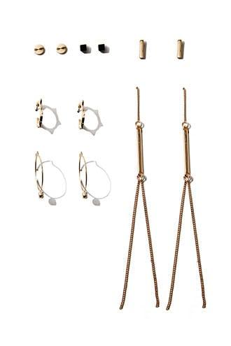 Forever21 Geo Shape Earring Set