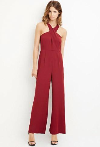 Love21 Cross-front Jumpsuit
