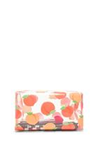 Forever21 Peach Print Clear Makeup Bag