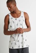 Forever21 Safari Animal Print Tank