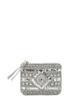 Forever21 Silver Sequined Coin Purse