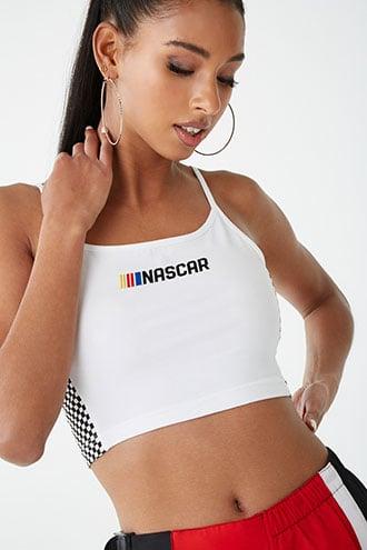 Forever21 Nascar Graphic Cropped Cami