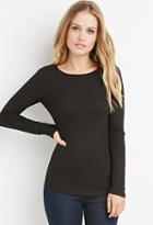 Forever21 Classic Ribbed Knit Tee