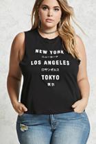 Forever21 Plus Size City Muscle Tee