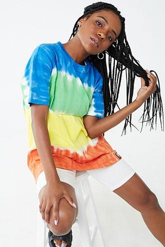 Forever21 Tie-dye Cotton Tee